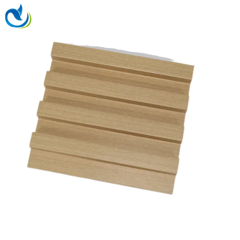 American Walnut WPC Slat Wood Wall Panels