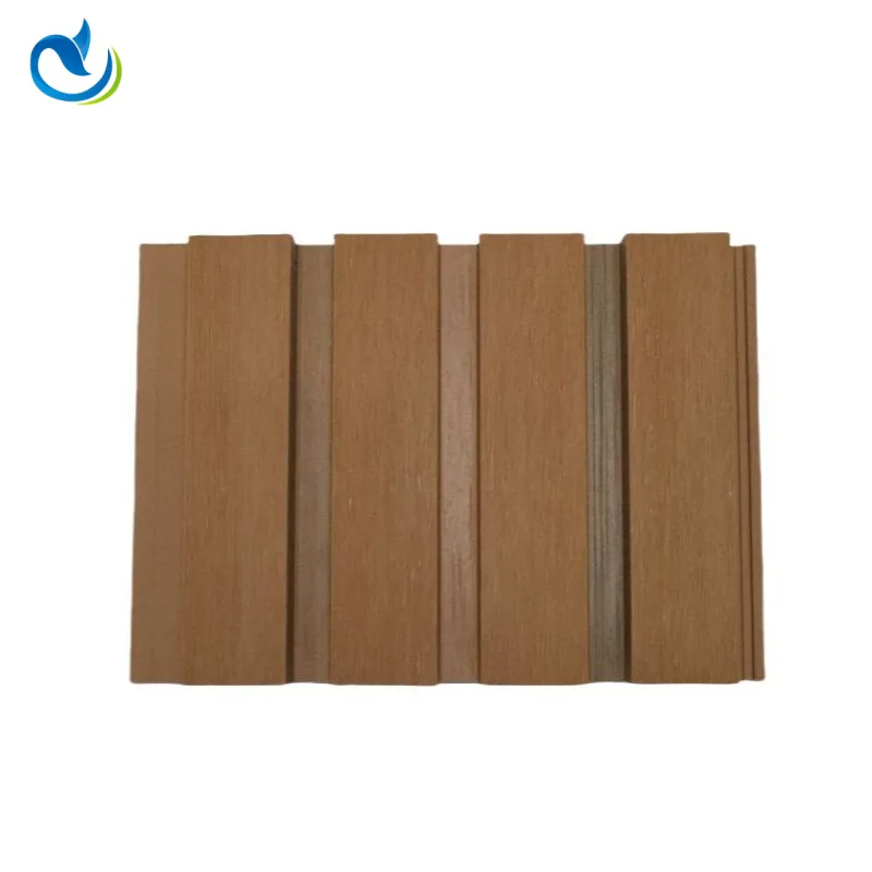 Brown PE outdoor wall panels