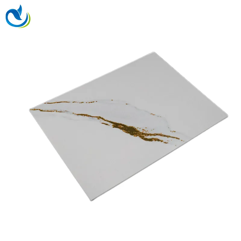 Building Material PVC Wall Panels 3D Printed TV Background