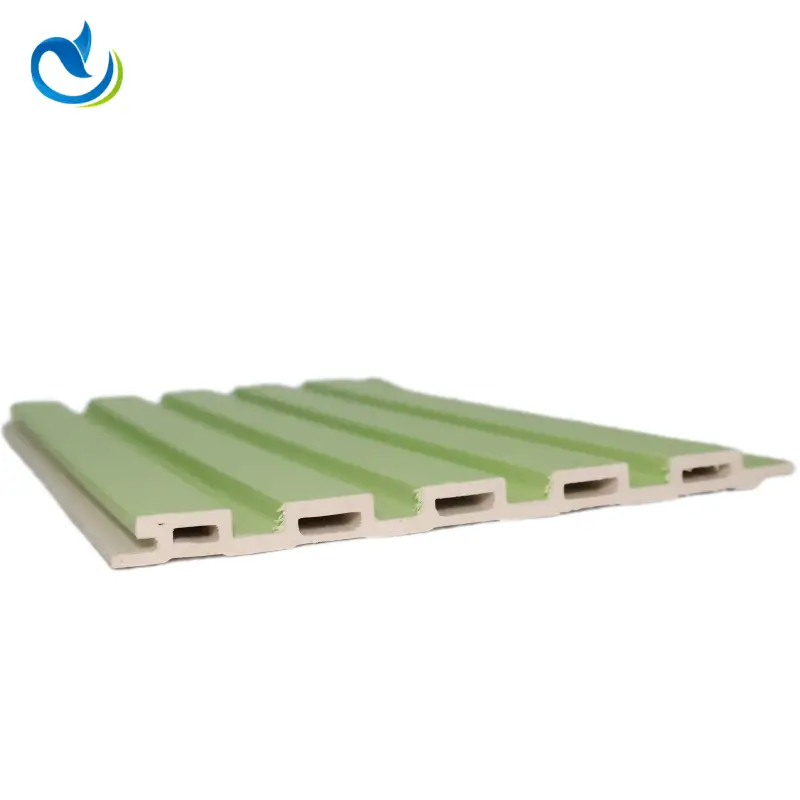 luted Wooden Plastic Bamboo Wood WPC Wall Panels